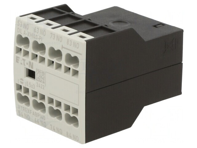 Contacte auxiliare push-in 4P NO DILA-XHI40-PI