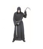 Costum Grim secerator pentru Adult, Roba cu Gluga si Curea Marime Universala