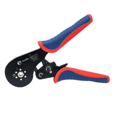 Cleste pentru sertizare, E-LOCKS, model HSC8 16-6, cu sase falci, 0,08 - 16 mm2 foto