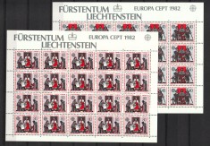 Liechtenstein, 1982 | Evenimente istorice - Istorie - Europa / CEPT | MNH | aph foto
