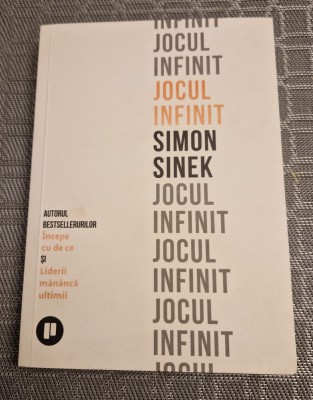 Jocul infinit Simon Sinek foto