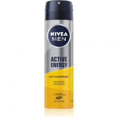 Nivea Men Active Energy spray anti-perspirant pentru barbati 150 ml