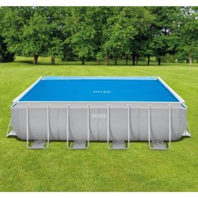 Intex Prelată solară de piscină, albastru, 476x234 cm, polietilenă foto