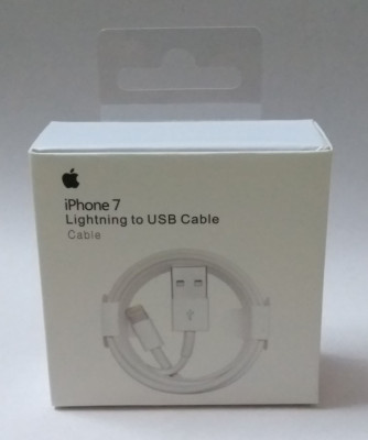 Cablu de date Lightning Apple iPhone ORIGINAL foto