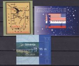 Slovenia 2001/2004 MI bl.13, 19, 21 MNH