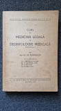 CURS DE MEDICINA LEGALA - Kernbach (Fascicola I)