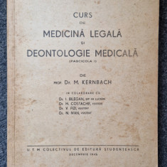 CURS DE MEDICINA LEGALA - Kernbach (Fascicola I)