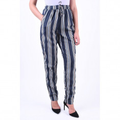 Pantaloni Drepti Only Iggy Night Sky Stripes foto