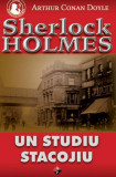 Un studiu stacojiu - Paperback brosat - Sir Arthur Conan Doyle - Aldo Press