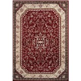 Covor Model Lotos 15055-210, Marime 60 x 110 cm, Rosu, Inaltime Fir 8 mm, Antialergic, Polipropilena, Living, Dormitor, Sufragerie, Birou