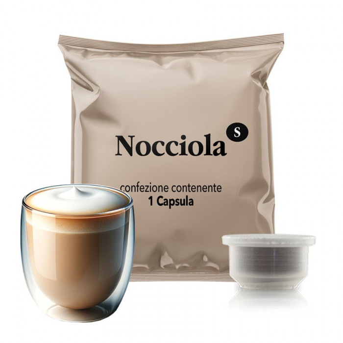 Nocciolino crema de alune, 10 capsule compatibile Capsuleria, La Capsuleria