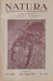 Natura. Revista pentru raspandirea stiintei, anul XXXI, nr. 7-8, iulie-august