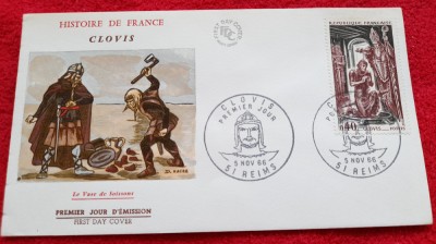1966-Franta-Clovis-FDC foto