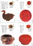 S3 - China 1993 - Arta 4v.carte postala maxima