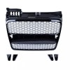 Grila fara emblema Audi A4 B7 RS Style negru lucios PDC NOU