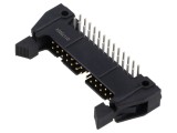 Conector IDC soclu tată 26 PIN 90&deg; cu ejector lung 3M