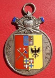 Medalie argint Italia 1972 75 DE ANI de la infiintarea ACADEMIEI MILITARE din Modena