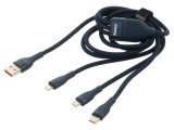 Cablu USB albastru 1,2m - &icirc;ncărcare rapidă 100W
