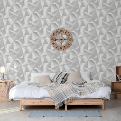 DUTCH WALLCOVERINGS Tapet Onyx, gri deschis GartenMobel Dekor foto