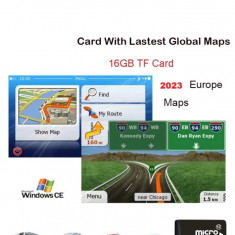 SD Card GPS HARTI Navigatie iGO PRIMO GPS TABLETE TELEFOANE GPS NAVI Europa 2023