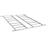 Structura metalica pentru baza casuta/magazie/sopron de gradina 2172939, 295x285 cm, Strend Pro