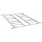 Structura metalica pentru baza casuta/magazie/sopron de gradina 2172939, 295x285 cm, Strend Pro