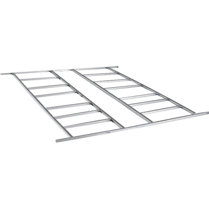 Structura metalica pentru baza casuta/magazie/sopron de gradina 2172939, 295x285 cm, Strend Pro