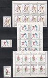 Rusia 1992 - Jocurile Olimpice - Barcelona, Serie + 3 MC de 8, MNH, Nestampilat