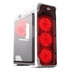 Carcasa Gamemax StarLight LED Red White foto