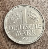 C50 - Moneda foarte veche - Germania - 1 marca - 1987 litera G