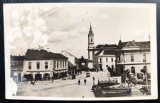Zalau 1943 - Zilah Visszatert 8 IX 1940 (ziua intrarii trupelor hortiste in Zalau) - Zona Centrala - tip fotografie, animata, circulata la Budapesta, Printata, Salaj