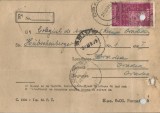 Romania, aviz de primire (2), recomandat, circulat intern, 1955