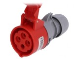 Conector Alimentare AC Trifazat Soclu Mamă 16A 400V IP44