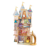 Castel de joaca din lemn pentru papusi Disney Royal Celebration, Kidkraft