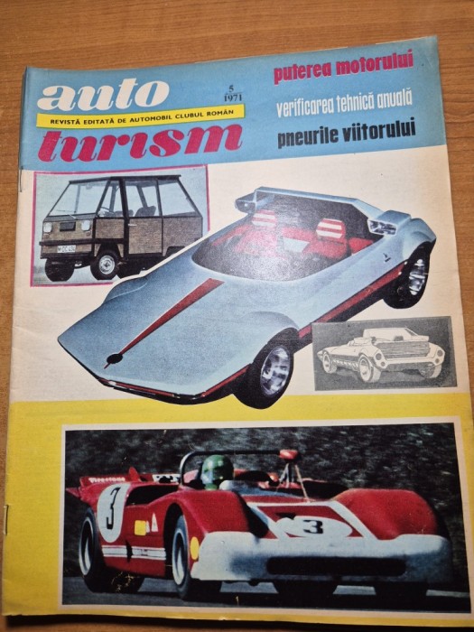 revista autoturism mai 1971 - articol orasul deva