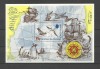 TRISTAN DA CUNHA 1974 FAUNA PASARI PINGUINI HARTI CORABII, Nestampilat