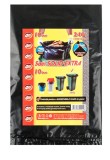 Saci Menajeri Oti Solid Extra, 240 Litri, 10 buc, Negru , Capacitate Maxima pentru Nevoile Tale
