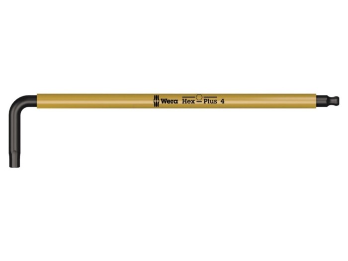 Cheie Imbus Hex-Plus Sferic 4mm, lungă