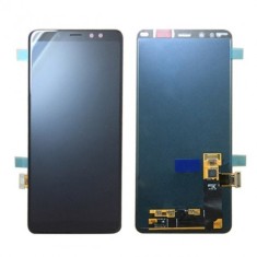 Display lcd cu touchscreen samsung a750 galaxy a7 2018 negru original foto