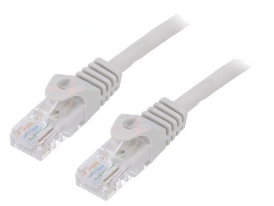Cablu Patch UTP Cat6 3m Gri foto