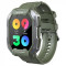 Smartwatch Tio Fitness Tracker Stil Militar Rezistenta la apa IP68 Inot Bataile inimii Monitorizeaza Oxigen din sange 24 Sporturi Army Verde
