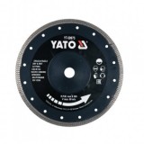 Disc diamantat taiat gresie, faianta, ceramica, diametru exterior 230 mm, interior 22.2 mm, Yato