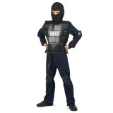 Costum ofiter S.W.A.T. KidMania&reg; pentru copii 5-7 ani 120 cm