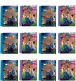 Set de 12 pungi pentru cadouri Nesloonp, hartie, multicolor, 15 x 8.5 x 22 cm