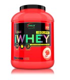 Pudra proteica cu aroma de capsuni iWhey Isolate, 2000g, Genius Nutrition