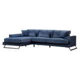 Cumpara ieftin Coltar dreapta PWF-0575 material textil albastru 308/190x92cm