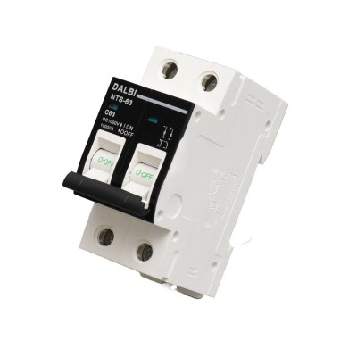 Siguranta MCB de Circuit Fotovoltaic DC 1000V - 2P 63A foto