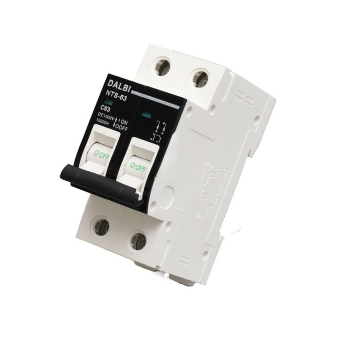 Siguranta MCB de Circuit Fotovoltaic DC 1000V - 2P 63A