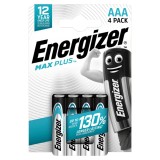 Set 4 baterii AAA ENERGIZER MAX PLUS ALKALINE POWER UPN-182292
