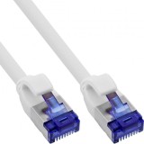 Cablu de retea slim Cat.6A S/FTP LSOH Alb 3m, InLine IL74903W